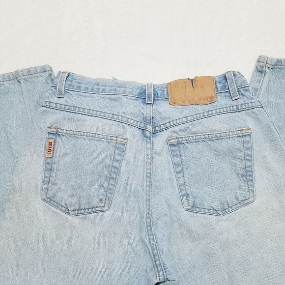 VINTAGE Gitano Light Wash High Rise Tapered Jeans - Picture 10 of 14